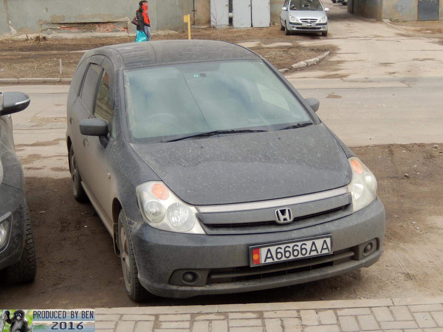 A 6666 AA, Honda Stream 1st gen (RN1–RN5), 2000–2006