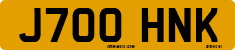 License plate of the United Kingdom, 1983 year system