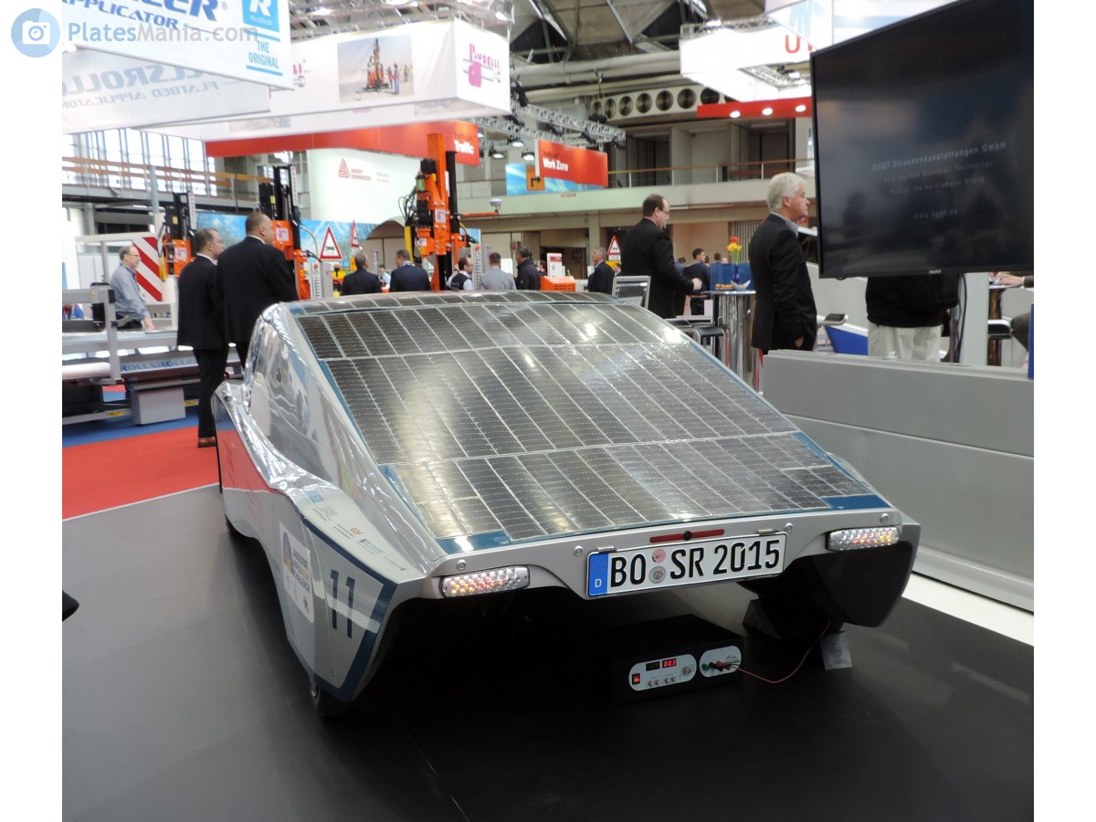 BO SR 2015, Standart plakalar 