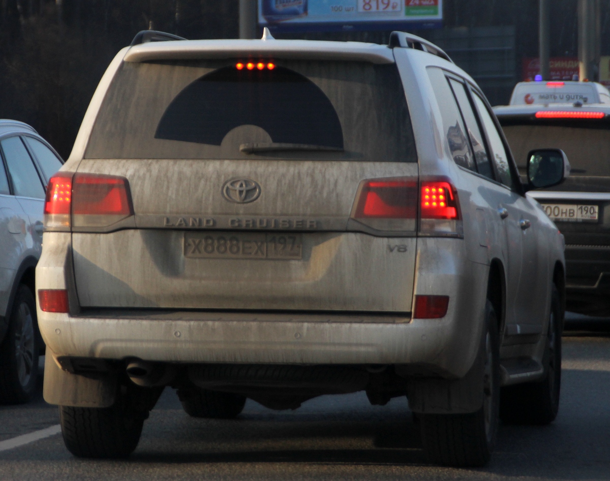 х 888 ех 197, Toyota Land Cruiser 200 (J200), 2nd facelift, 2015–2021