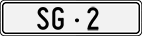 License plate of Switzerland, Cars