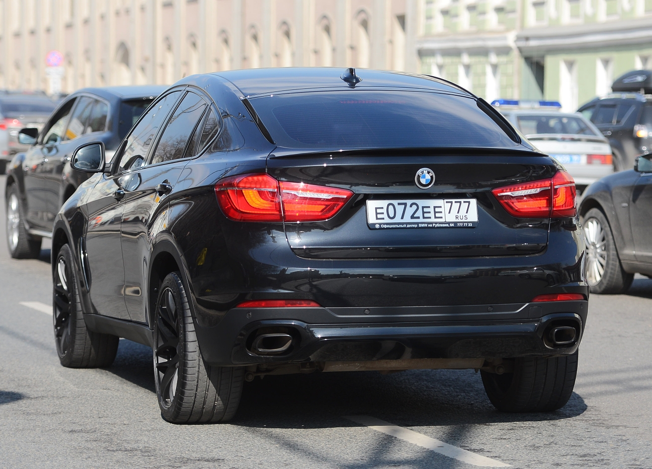 е 072 ее 777, BMW X6 2nd gen (F16), 2014–2019