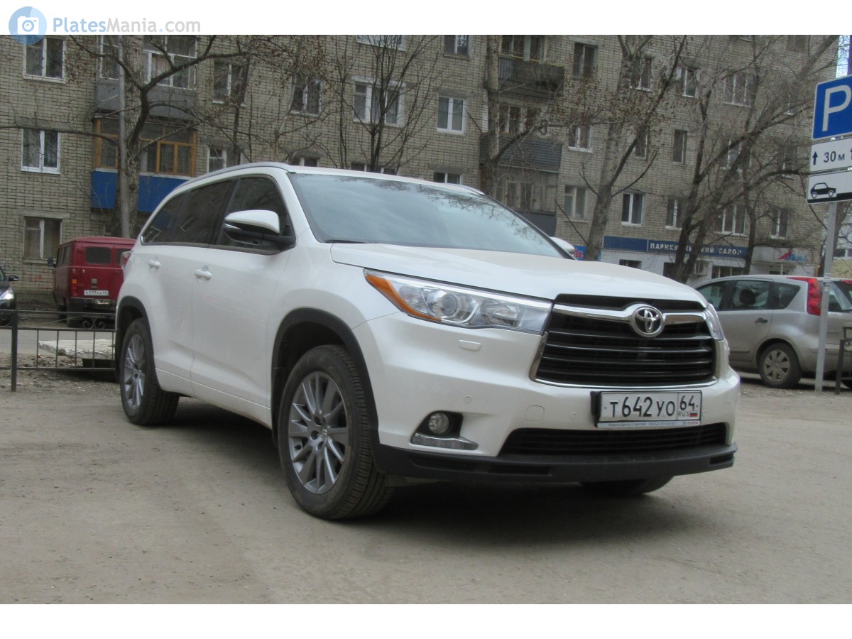 т 642 уо 64, Toyota Highlander 