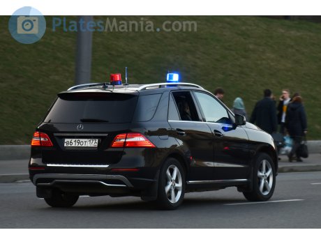 в619от177, Mercedes-Benz M-Klasse