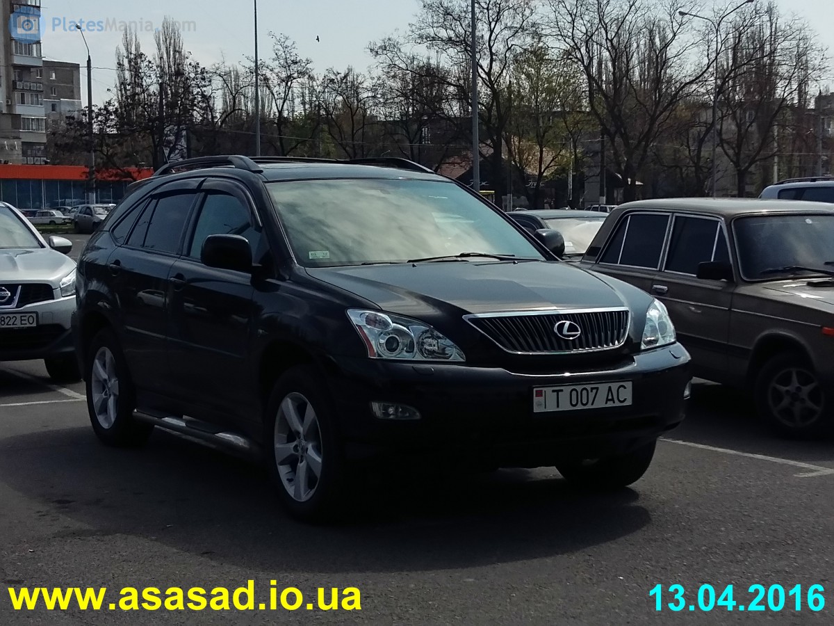 T 007 AC, Lexus RX 2nd gen (XU30), 2003–2008