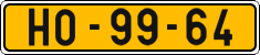 License plate of the Czech Republic, Commercial vehicles (1960)