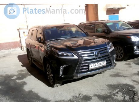 к444кк51, Lexus LX