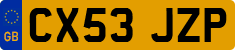 License plate of the United Kingdom, 2001 year system