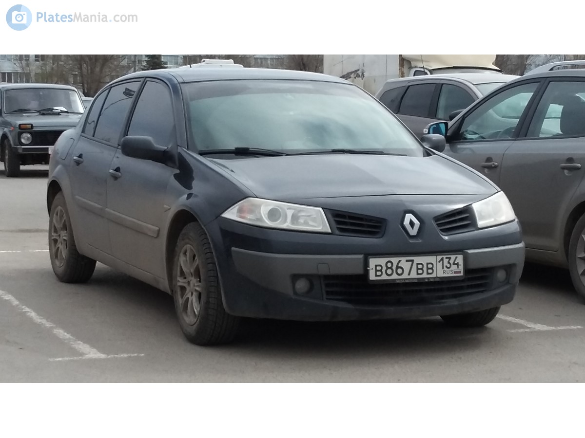 в 867 вв 134, Renault Mégane 