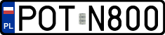 License plates of Poland, Regular car plates