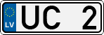 License plate of Latvia, Regular car plates