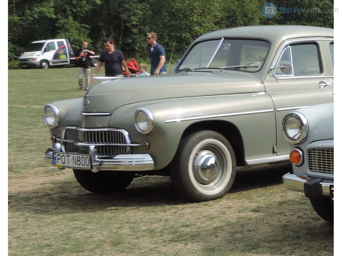 POT N800, FSO Warszawa M20-57/200/201/202 4-door Fastback, 1957–1964
