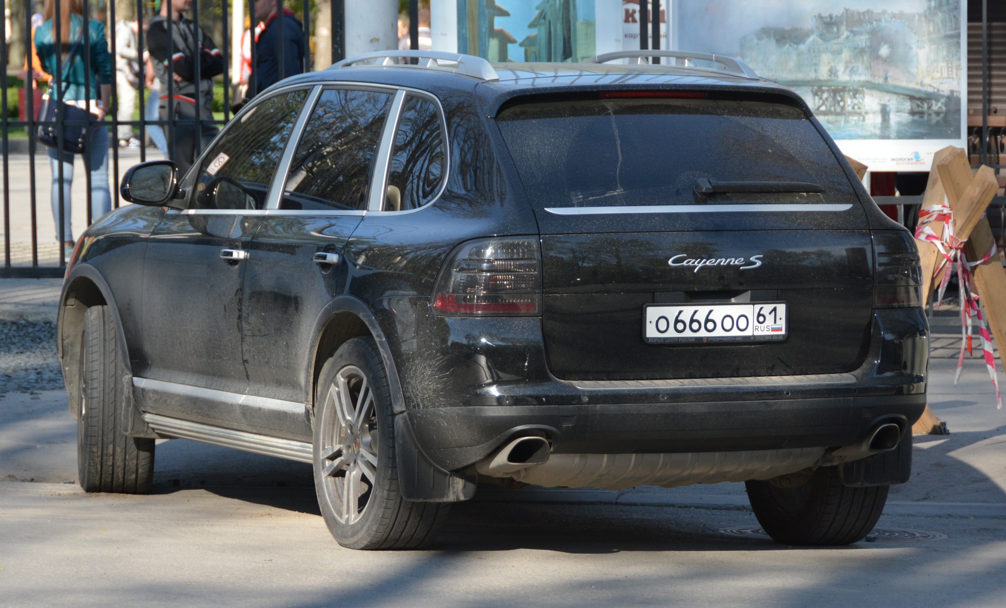 о 666 оо 61, Porsche Cayenne 1st gen (955; 9PA), 2002–2007