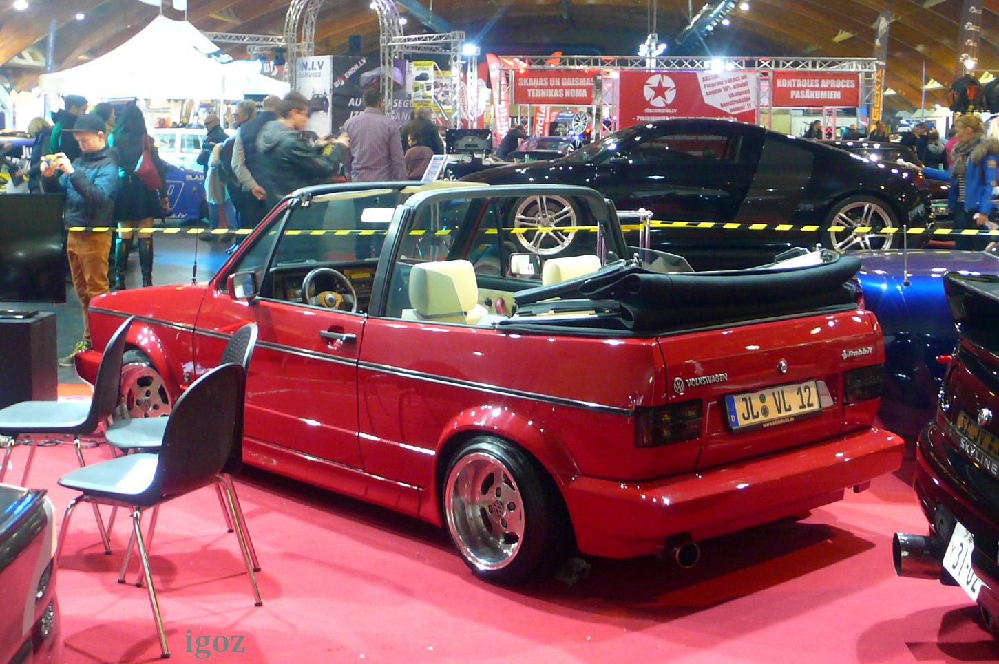 JL VL 12, Volkswagen Golf 1st gen Cabrio (17), 1979–1993