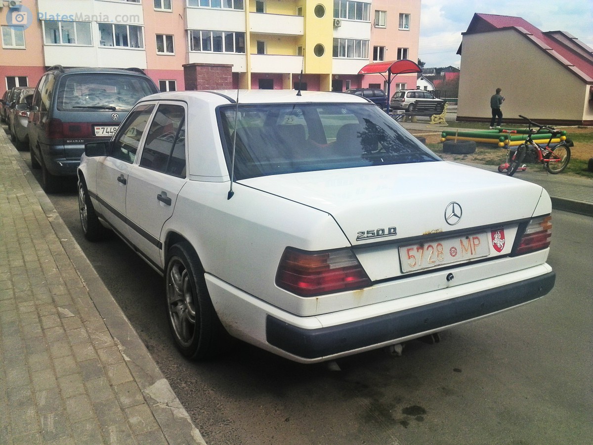 5728 MP, Mercedes-Benz E-Klasse 1st gen Sedan (W124), 1984­–1995
