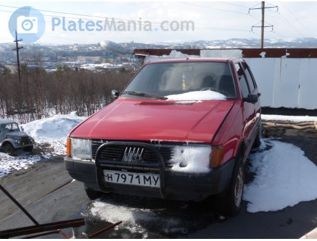 н 7971 МУ, FIAT Uno