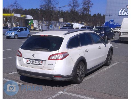 VS 390780, Peugeot 508