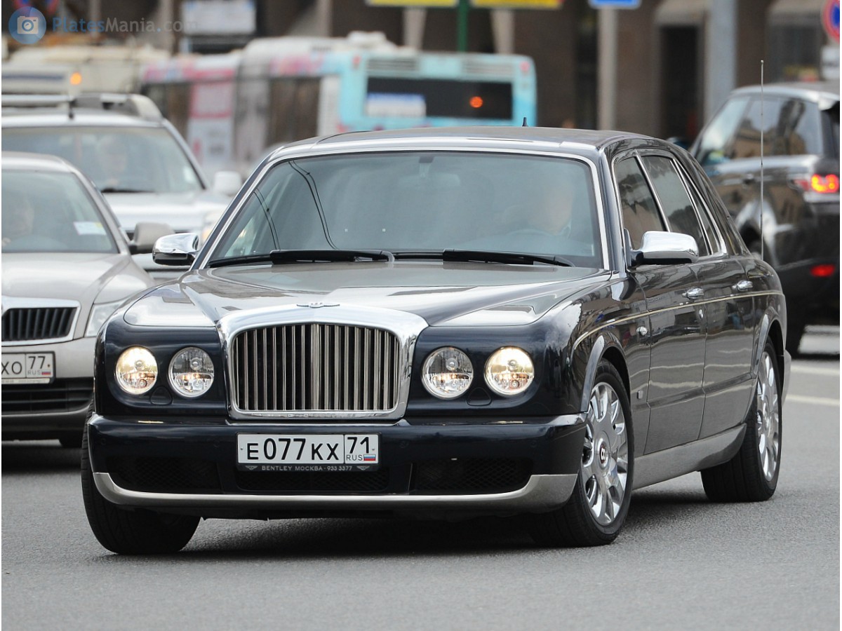 е 077 кх 71, Bentley Arnage 1st gen, facelift, 2005–2010