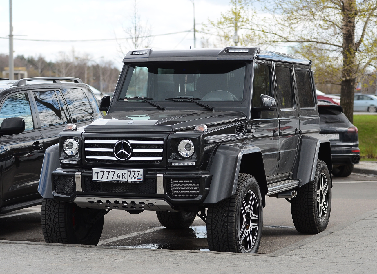 т 777 ак 777, Mercedes-Benz G-Klasse 1st gen 4×4² (W463), 2015–2017