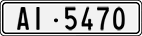 License plate of Switzerland, Cars