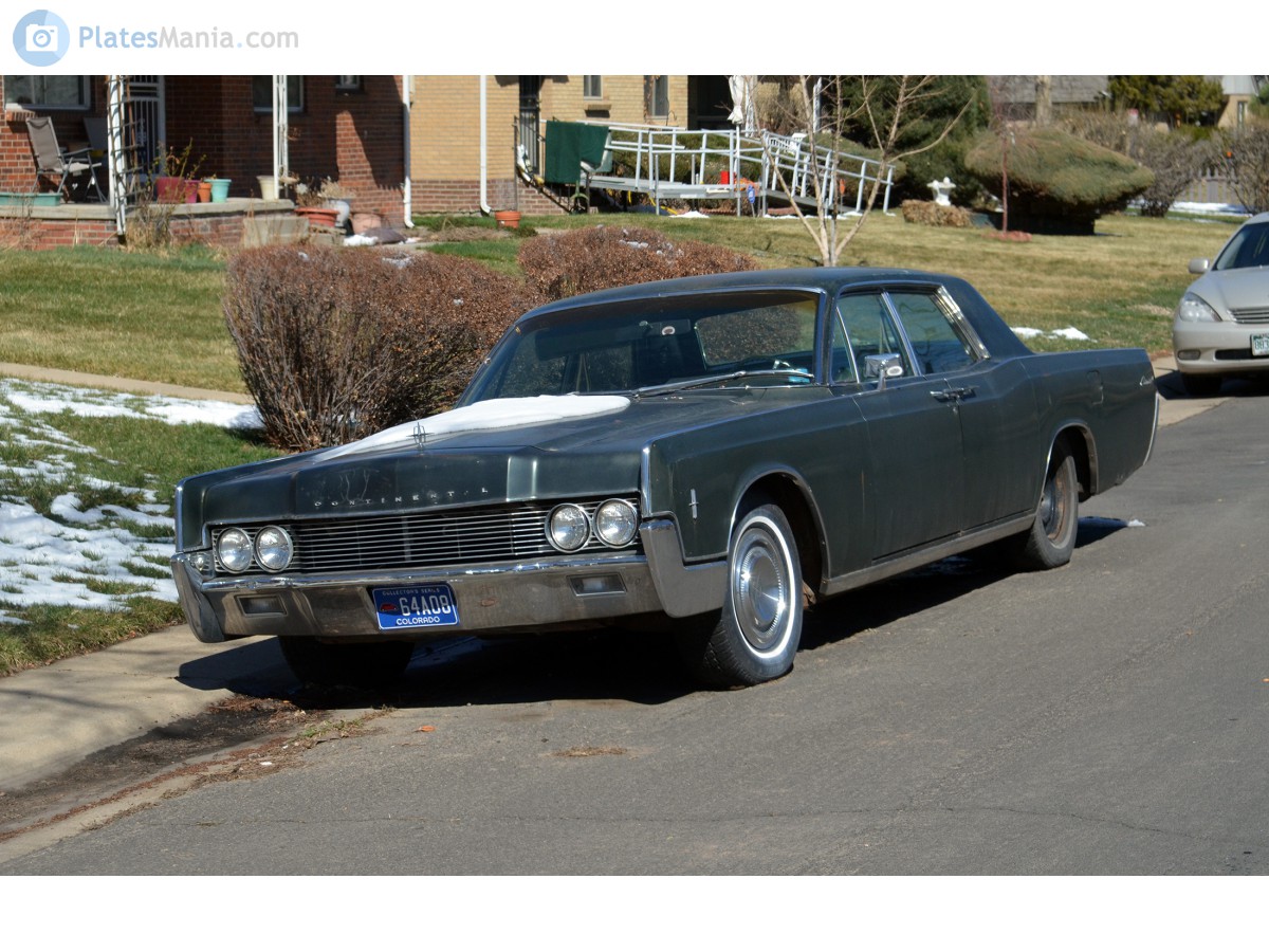 64A08, Lincoln Continental 4th gen 1961 4-door Sedan (53A), 1960–1961