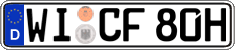 German license plate, Plates for oldtimers (type 