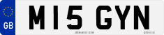 License plate of the United Kingdom, 1983 year system