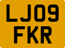 License plate of the United Kingdom, 2001 year system