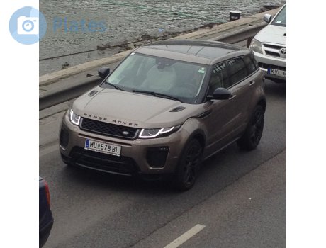 MU 578 BL, Land Rover Range Rover Evoque