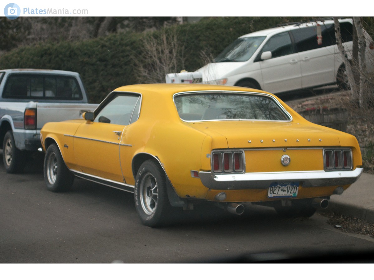 827-VZO, Ford Mustang 1st gen 2-door Hardtop Coupé (65), 1964–1970