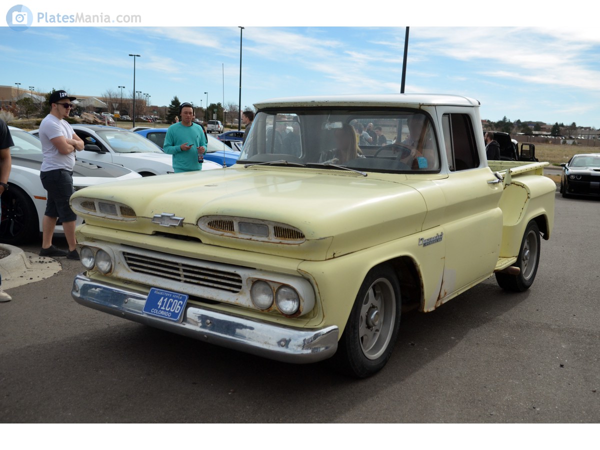41C06, Chevrolet C/K-Series 1st gen Apache 10–40 Stepside Pickup, 1959–1961