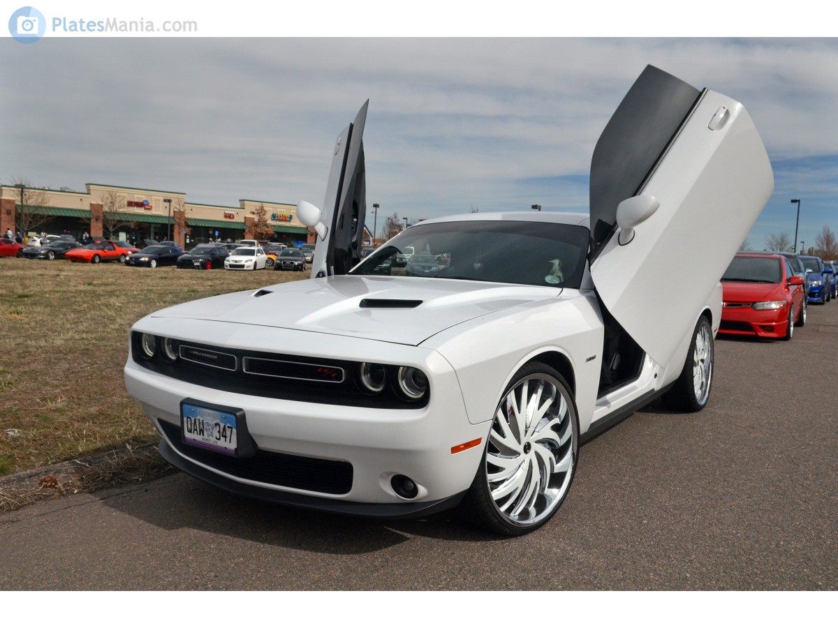 QAW-347, Dodge Challenger 3rd gen (LA/LC), facelift, 2014–2023