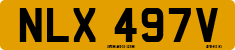 License plate of the United Kingdom, 1963 year system