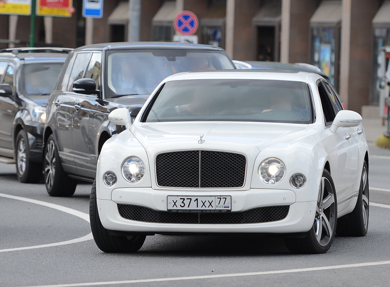 х 371 хх 77, Bentley Mulsanne 2nd gen (3Y), 2009–2016