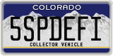 Colorado, Vanity Plates