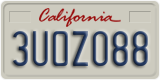 California, Passenger Car (1ABC234)