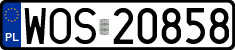 License plates of Poland, Regular car plates