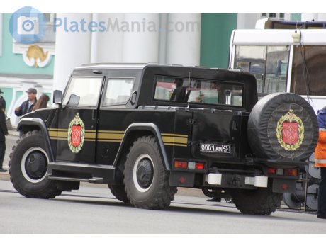 0001 ам 43, GAZ Тигр (Tigr)