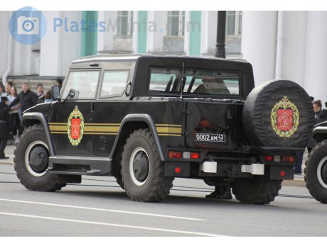 0002 ам 43, GAZ Тигр (Tigr)