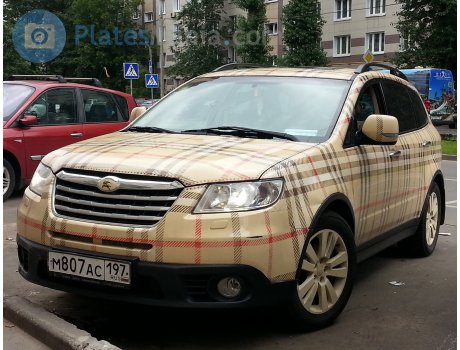 м807ас197, Subaru Tribeca