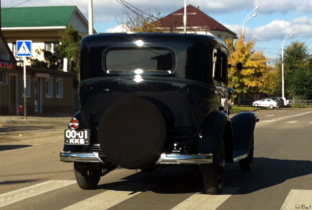 0001 ККБ, Ford Model A 