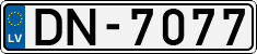 License plate of Latvia, Regular car plates