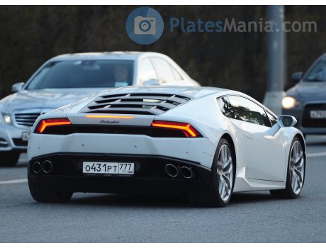 о431рт777, Lamborghini Huracán