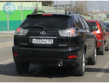 о333ан190, Lexus RX