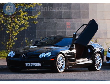 х666аа77, Mercedes-Benz SLR McLaren