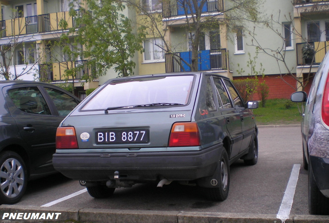 BIB 8877, FSO Polonez 1st gen Liftback (Caro), 2nd facelift, 1991–1997