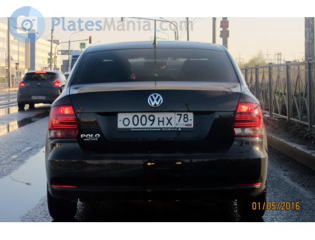 о009нх78, Volkswagen Polo