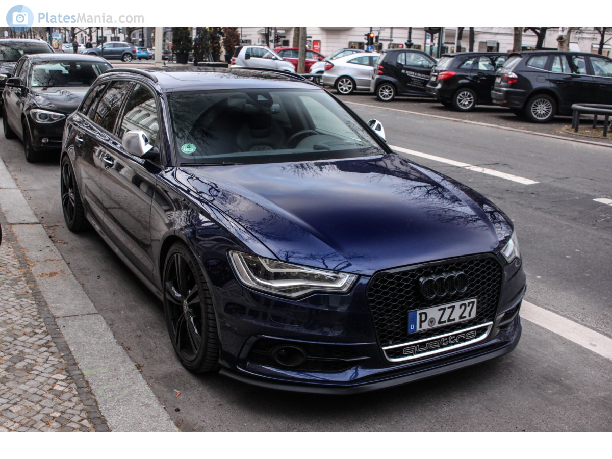 P ZZ 27, Audi S6 4th gen Avant (C7/4G5/4GD), 2012–2019
