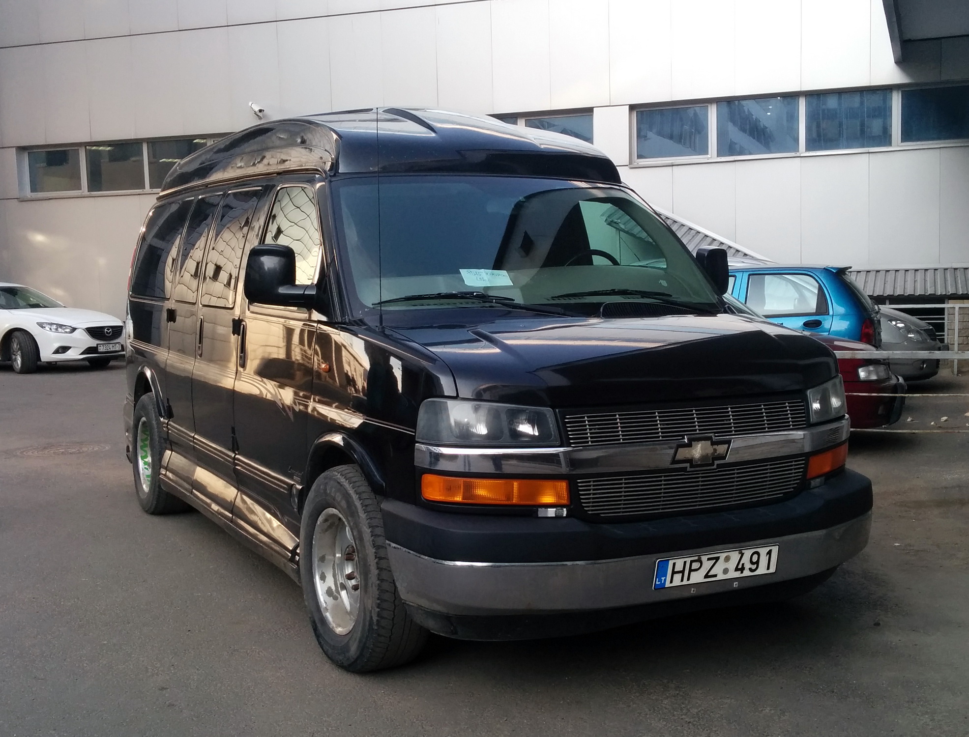 HPZ 491, Chevrolet Express 1st gen (GMT610), facelift, 2002–