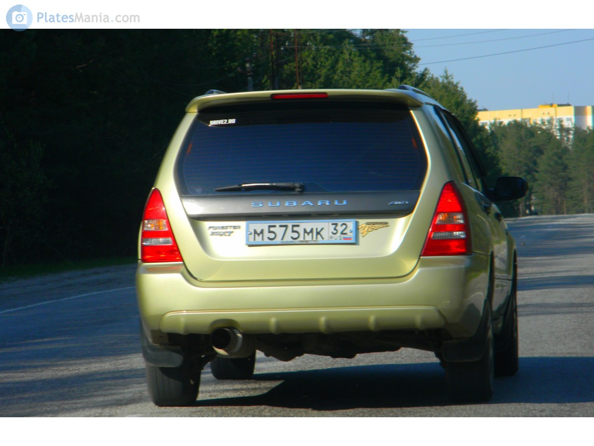 м 575 мк 32, Subaru Forester 2nd gen (SG), facelift, 2005­–2008
